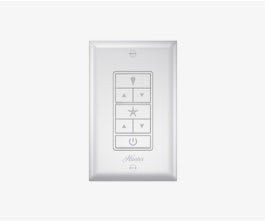 Ceiling fan wall control switch