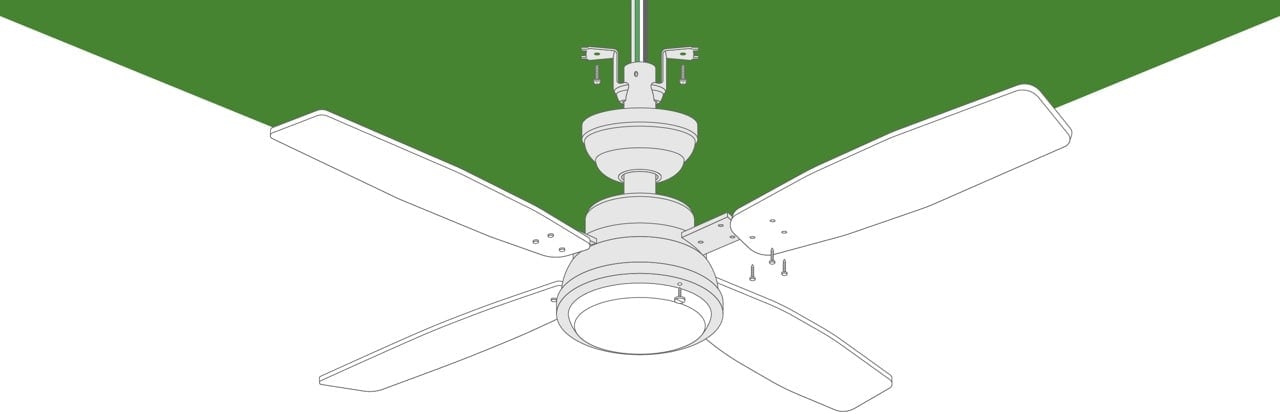 Ceiling fan graphic