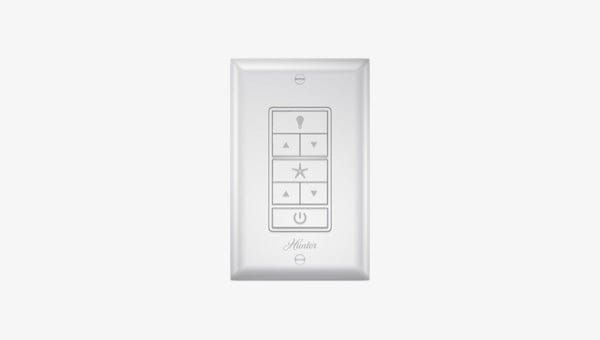 Ceiling fan wall control