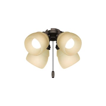 Premier Bronze 4 Light LED Light Kit - 99367 Ceiling Fan Accessories Hunter Premier Bronze 