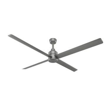 Trak Outdoor 96 inches 110V Ceiling Fans Hunter Silver - Silver 