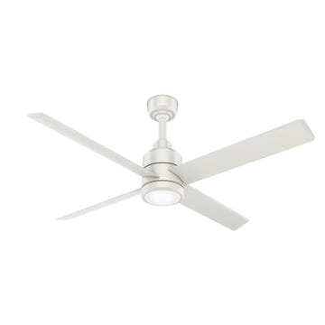 Trak Outdoor with light 72 inches 110V Ceiling Fans Hunter White - White 
