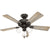 44 Inch Ridgefield with LED Lights Ceiling Fans Hunter Noble Bronze - Barnwood 