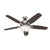 Builder Deluxe with Light 52 inch Ceiling Fans Hunter Brushed Nickel - Brazilian Cherry 
