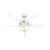 Builder with Light 42 inch Ceiling Fans Hunter Snow White - Snow White 
