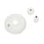 Cottage White Cap and Finial - 99128