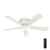 Chauncey Low Profile with Light 54 inch Ceiling Fans Hunter Fresh White - Fresh White 