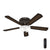 Chauncey Low Profile with Light 54 inch Ceiling Fans Hunter Onyx Bengal - Burnished Aged Maple 