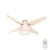 Cranbrook Low Profile with Light 52 inch Ceiling Fans Hunter Blush Pink - Bleached Oak 