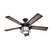 Key Biscayne Outdoor with Light 54 inch Ceiling Fans Hunter Weathered Zinc - Burnished Grey Pine 