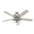 Lincoln with 3 LED Lights 52 inch Ceiling Fans Hunter Brushed Nickel - Light Gray Oak 