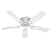 Low Profile III 52 inch Ceiling Fans Hunter White - White 