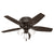 Newsome Low Profile with 3 Lights 42 inch Ceiling Fans Hunter Premier Bronze - Roasted Walnut 