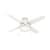 Ristrello Low Profile with LED 44 Ceiling Fans Hunter Fresh White - Fresh White 