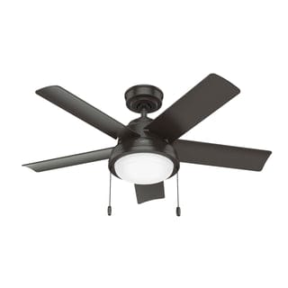 Seawall Outdoor with LED Light 44 inch Ceiling Fans Hunter Noble Bronze - Noble Bronze 