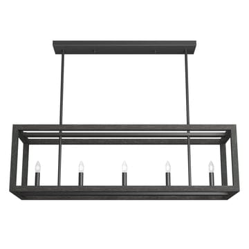Squire Manor 5 Light Linear Chandelier
