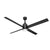 Trak Outdoor with light 84 inches 110V Ceiling Fans Hunter Black - Black 